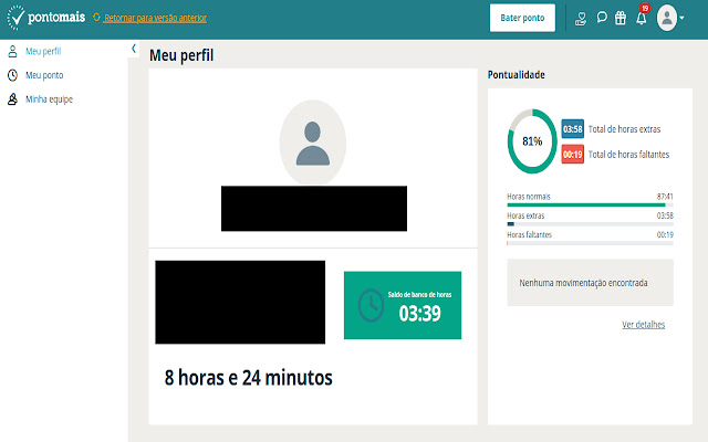 Pontomais em tempo real  from Chrome web store to be run with OffiDocs Chromium online