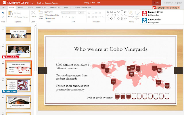 PowerPoint Online  from Chrome web store to be run with OffiDocs Chromium online