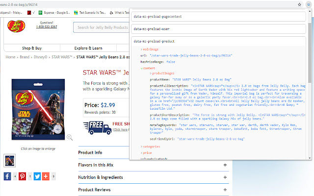 Preloaded JSON viewer  from Chrome web store to be run with OffiDocs Chromium online