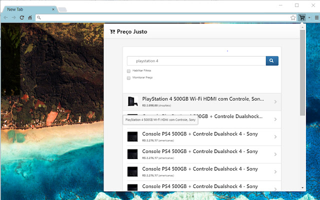 Preço Justo  from Chrome web store to be run with OffiDocs Chromium online