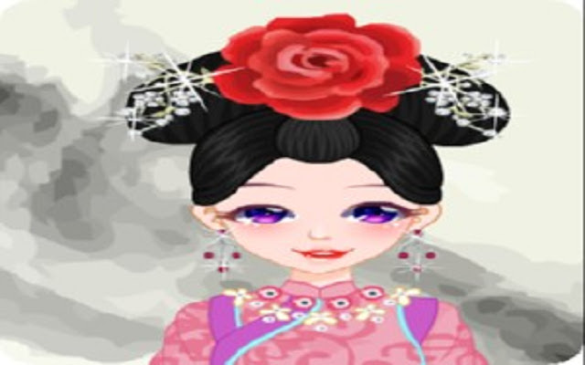 Pretty Chinese Qing Princess  from Chrome web store to be run with OffiDocs Chromium online