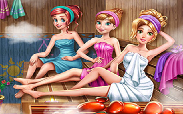 Princesses Sauna Realife  from Chrome web store to be run with OffiDocs Chromium online