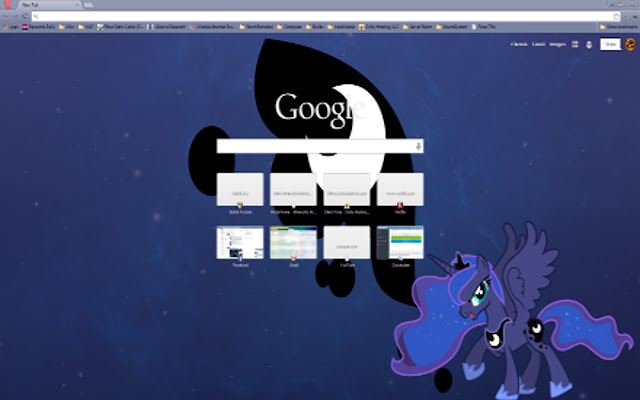 Princess Luna  from Chrome web store to be run with OffiDocs Chromium online