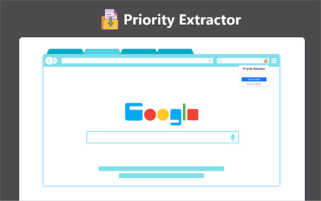 Priority Extractor  from Chrome web store to be run with OffiDocs Chromium online