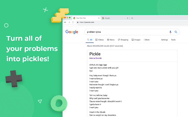 Problem To Pickle  from Chrome web store to be run with OffiDocs Chromium online