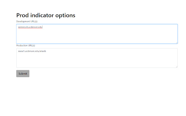 Prod indicator  from Chrome web store to be run with OffiDocs Chromium online