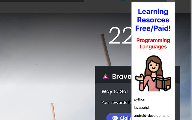 Programming Learning Resources  from Chrome web store to be run with OffiDocs Chromium online