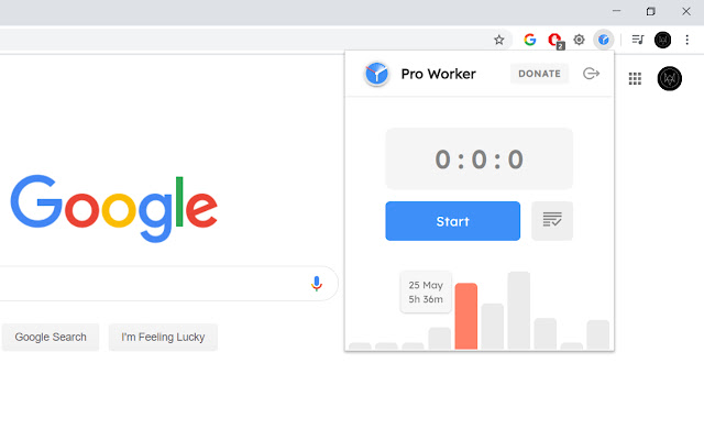 Pro Worker  from Chrome web store to be run with OffiDocs Chromium online