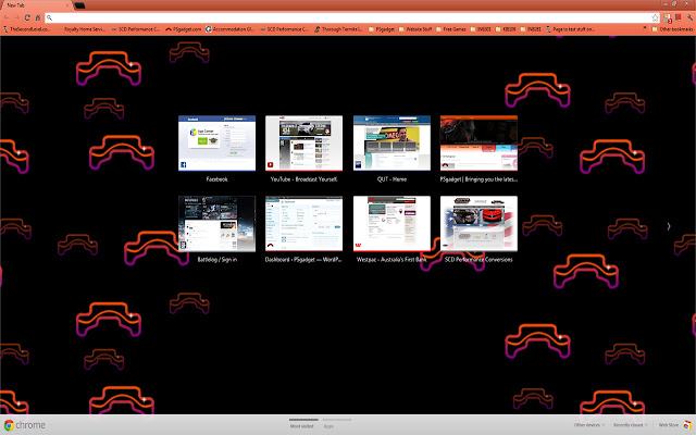 PSgadget Theme  from Chrome web store to be run with OffiDocs Chromium online