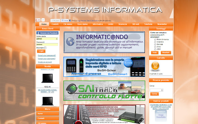 P Systems Informatica  from Chrome web store to be run with OffiDocs Chromium online