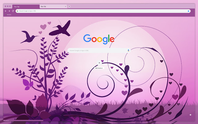 Purple abstraction  from Chrome web store to be run with OffiDocs Chromium online