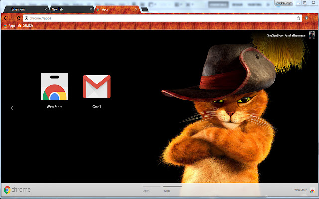 Puss in Boots Royal cat  from Chrome web store to be run with OffiDocs Chromium online