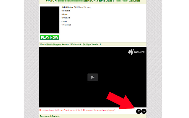 Putlocker Video Navigation Buttons  from Chrome web store to be run with OffiDocs Chromium online