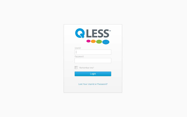 QLess Kiosk  from Chrome web store to be run with OffiDocs Chromium online