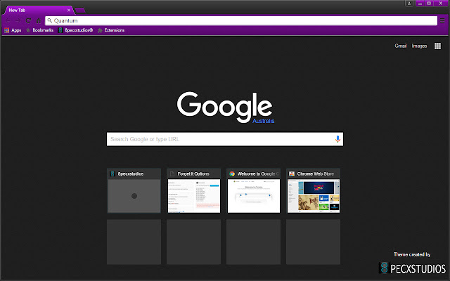 Quantum purple  from Chrome web store to be run with OffiDocs Chromium online