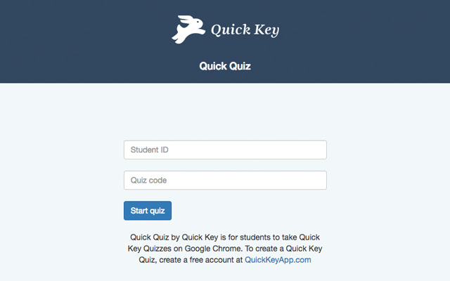 Quick Quiz Kiosk  from Chrome web store to be run with OffiDocs Chromium online