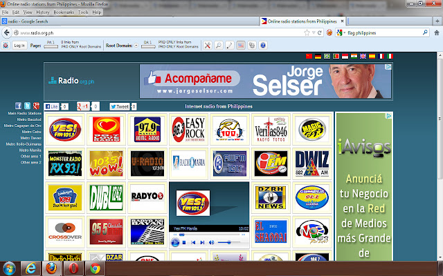 radio stations from Philippines  from Chrome web store to be run with OffiDocs Chromium online