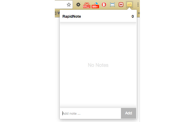 RapidNote  from Chrome web store to be run with OffiDocs Chromium online