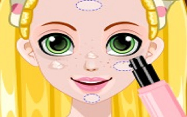 Rapunzel Glittery Makeup  from Chrome web store to be run with OffiDocs Chromium online