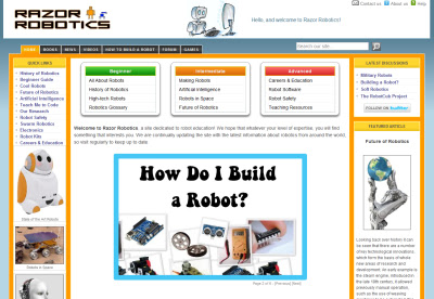 Razor Robotics Learn about Robots!  from Chrome web store to be run with OffiDocs Chromium online