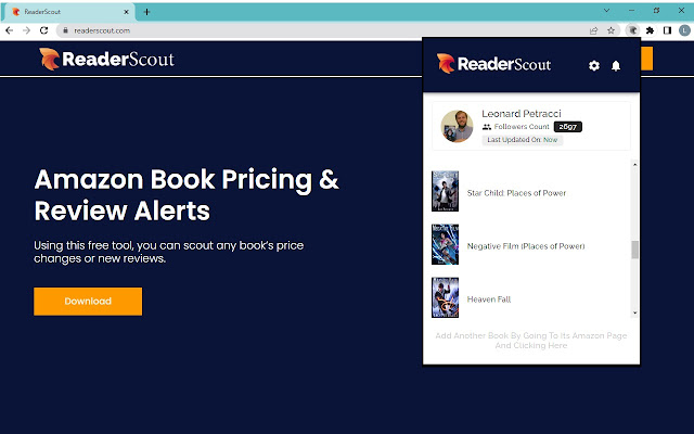 ReaderScout  from Chrome web store to be run with OffiDocs Chromium online