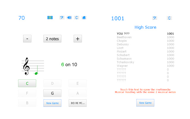 Read Music Notes HN  from Chrome web store to be run with OffiDocs Chromium online