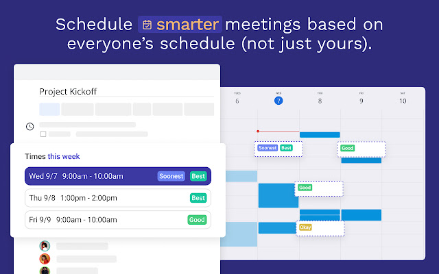 Read Smart Scheduler: Calendar + Time Manager  from Chrome web store to be run with OffiDocs Chromium online