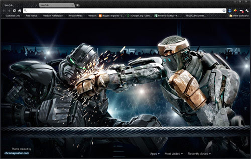 Real Steel  from Chrome web store to be run with OffiDocs Chromium online