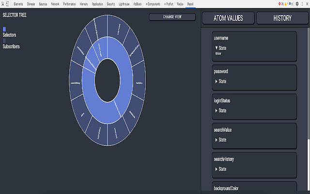 Recoil Dev Tools  from Chrome web store to be run with OffiDocs Chromium online