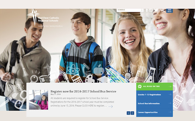 Red Deer Catholic Regional Schools  from Chrome web store to be run with OffiDocs Chromium online