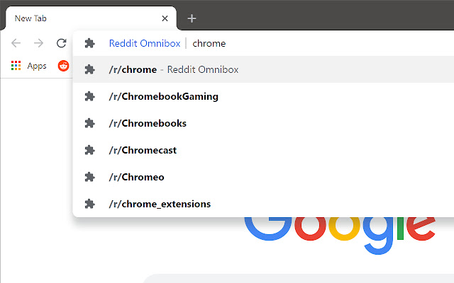 Reddit Omnibox  from Chrome web store to be run with OffiDocs Chromium online