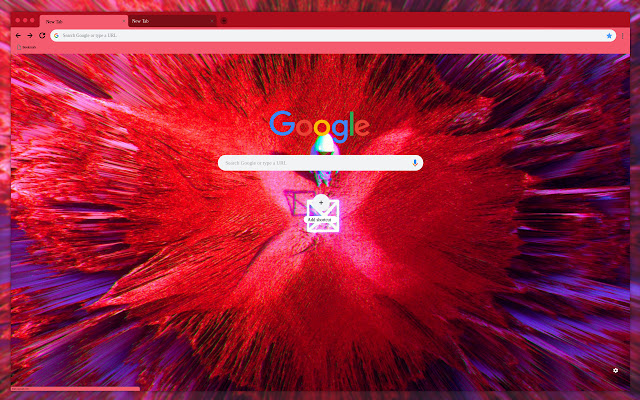 Red explosion  from Chrome web store to be run with OffiDocs Chromium online