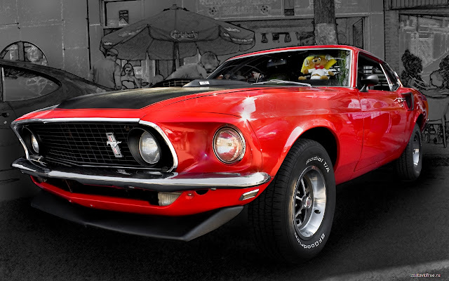 Red Mustang  from Chrome web store to be run with OffiDocs Chromium online