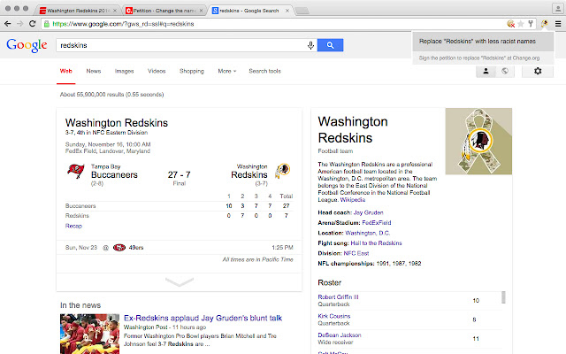 Redskins Web Skin из интернет-магазина Chrome будет работать с OffiDocs Chromium онлайн