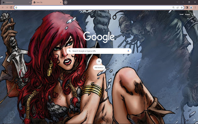 Red Sonja  from Chrome web store to be run with OffiDocs Chromium online