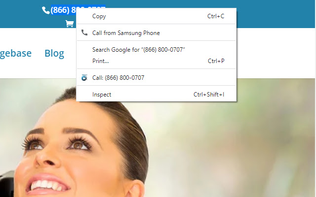 REMAC Select to Call  from Chrome web store to be run with OffiDocs Chromium online