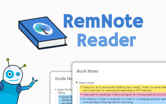 RemNote Reader  from Chrome web store to be run with OffiDocs Chromium online