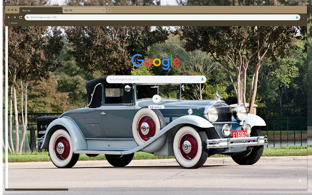 Retro car  from Chrome web store to be run with OffiDocs Chromium online