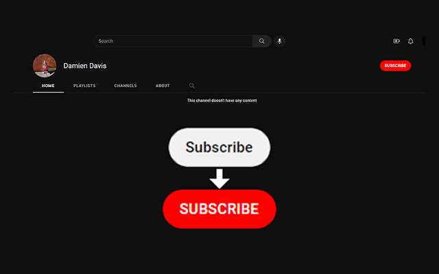 Return The Red Subscribe Button  from Chrome web store to be run with OffiDocs Chromium online