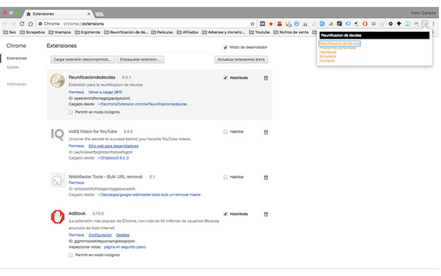 Reunificaciondedeudas  from Chrome web store to be run with OffiDocs Chromium online