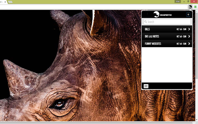 RhiNote  from Chrome web store to be run with OffiDocs Chromium online