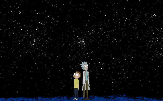 Rick Sanchez Morty Smith Desktop Wallpaper Hi  from Chrome web store to be run with OffiDocs Chromium online