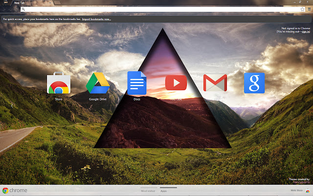 Rift (1280*1024)  from Chrome web store to be run with OffiDocs Chromium online