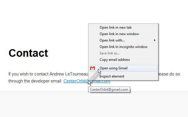 Right Click Email for Gmail  from Chrome web store to be run with OffiDocs Chromium online