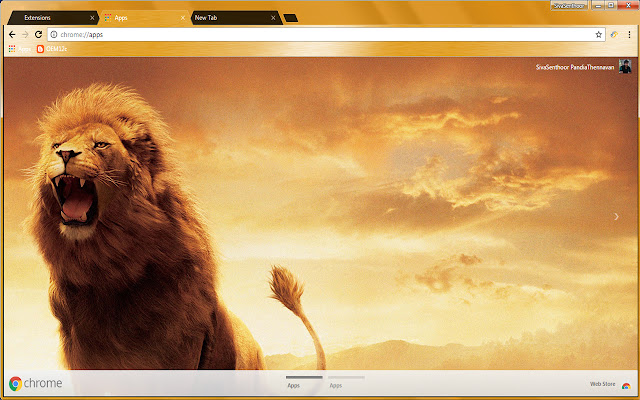 Roaring Aslan The Lion Narnia  from Chrome web store to be run with OffiDocs Chromium online