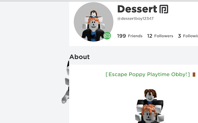 Roblox Dessertboy Background  from Chrome web store to be run with OffiDocs Chromium online