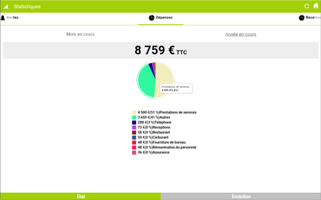 RoboCompta  from Chrome web store to be run with OffiDocs Chromium online