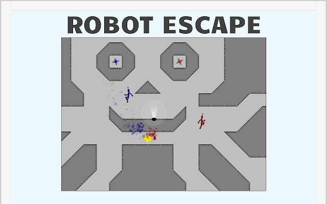 Robot Escape  from Chrome web store to be run with OffiDocs Chromium online