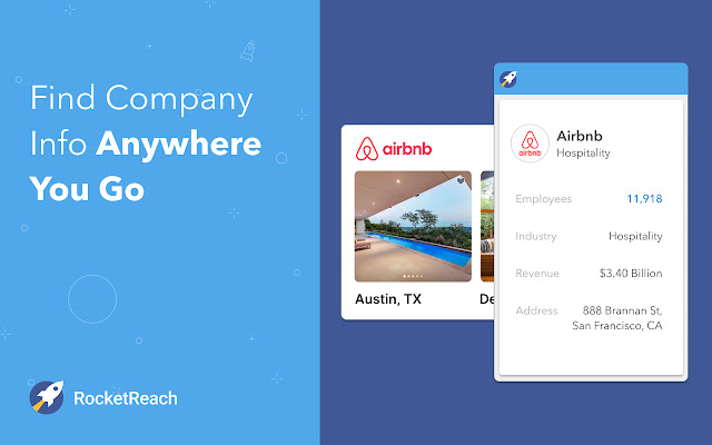 RocketReach Chrome Extension  from Chrome web store to be run with OffiDocs Chromium online