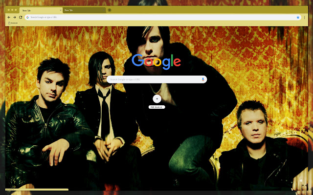 Rock musicians  from Chrome web store to be run with OffiDocs Chromium online